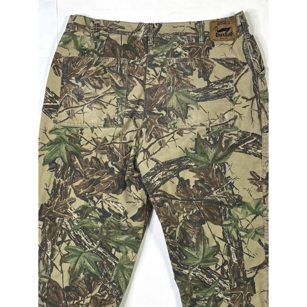 Duxbak Pants Men's 40 Regular Vintage Thinsulate Realtree Camo Hunting USA Made - Picture 12 of 15